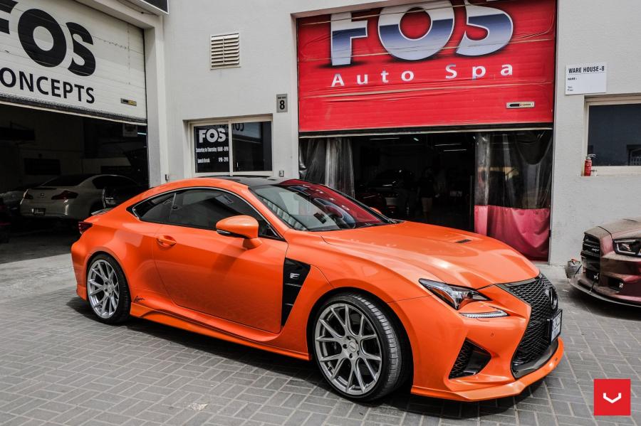Lexus RC F on Vossen Wheels (VFS6) '2017